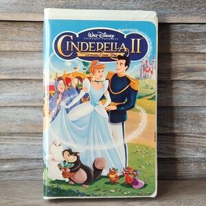 Cinderella II Movie Vhs Tape Animated